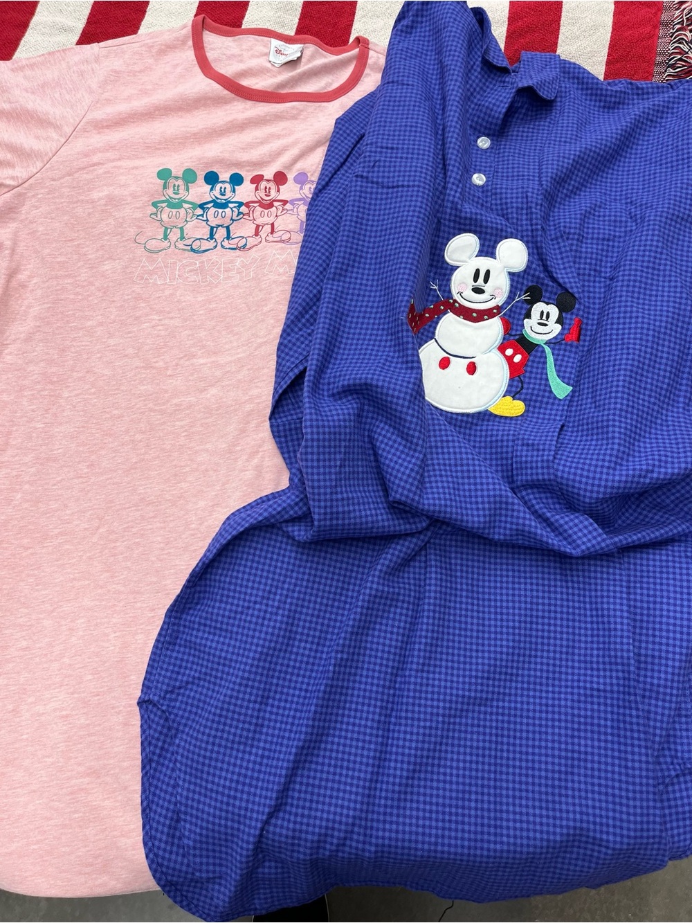 Vintage Disney Mickey Mouse Nightgown  Bundle Women’s Size L/XL